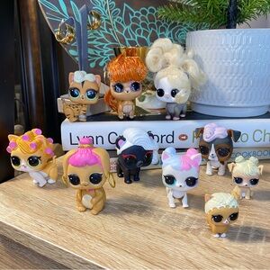 MGA L.O.L. Surprise Lot of 10 Mini Pet Cute Set